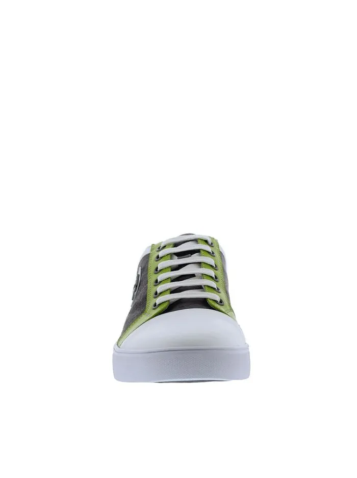 Men TRIXIE C LACE UP SNEAKER Red Robert Graham Shoes
