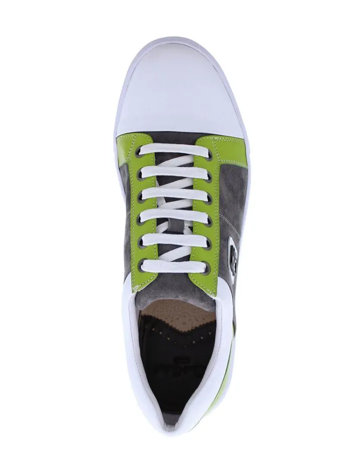 Men TRIXIE C LACE UP SNEAKER Red Robert Graham Shoes
