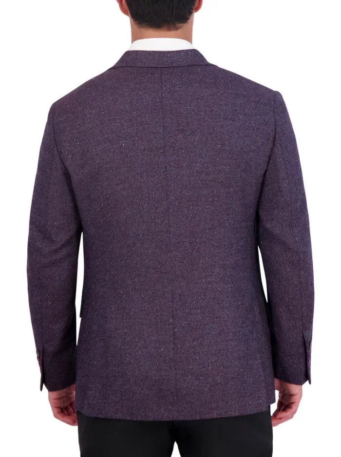 Men TWEED BLAZER Purple Robert Graham Blazers