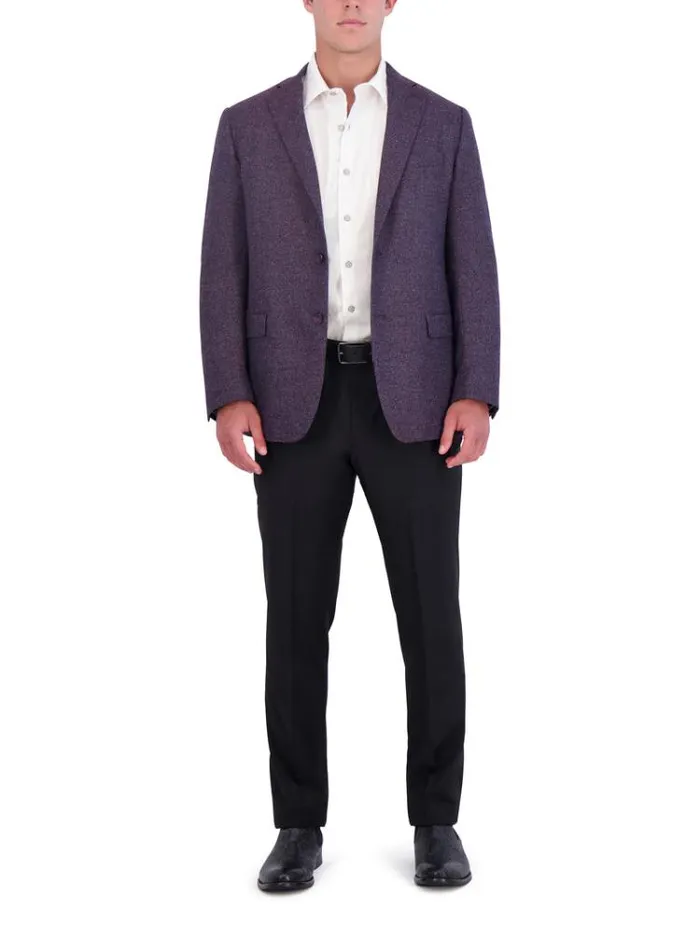 Men TWEED BLAZER Purple Robert Graham Blazers