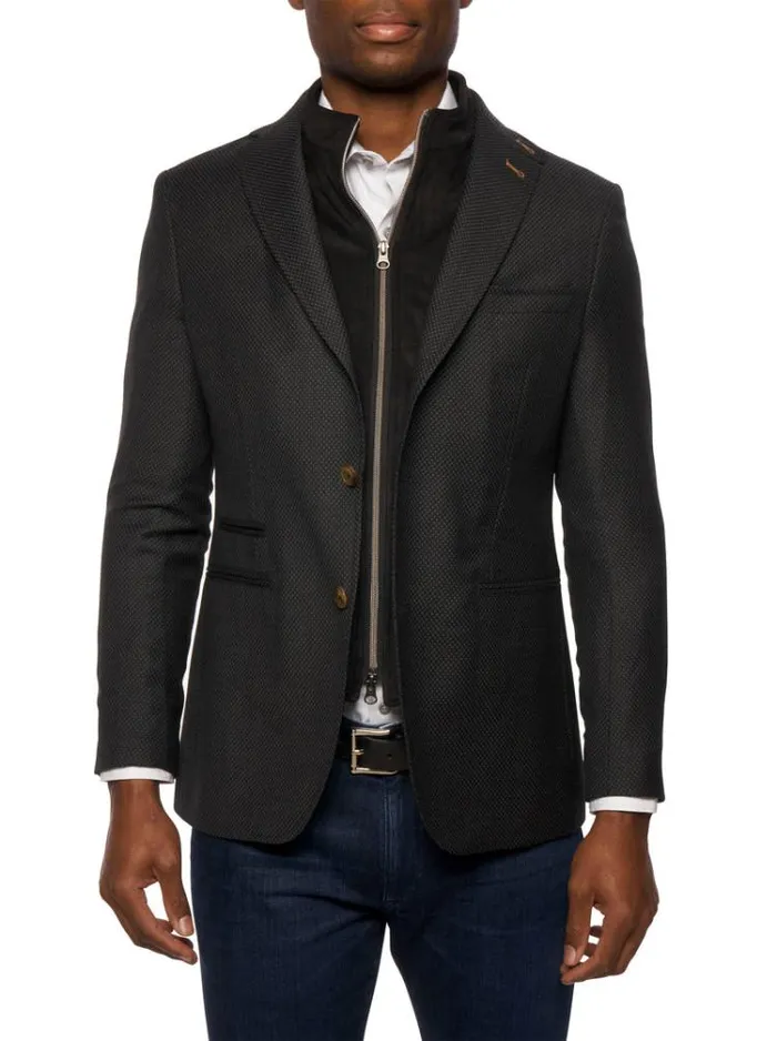 Men UPTOWN XV BLAZER Navy Robert Graham Blazers