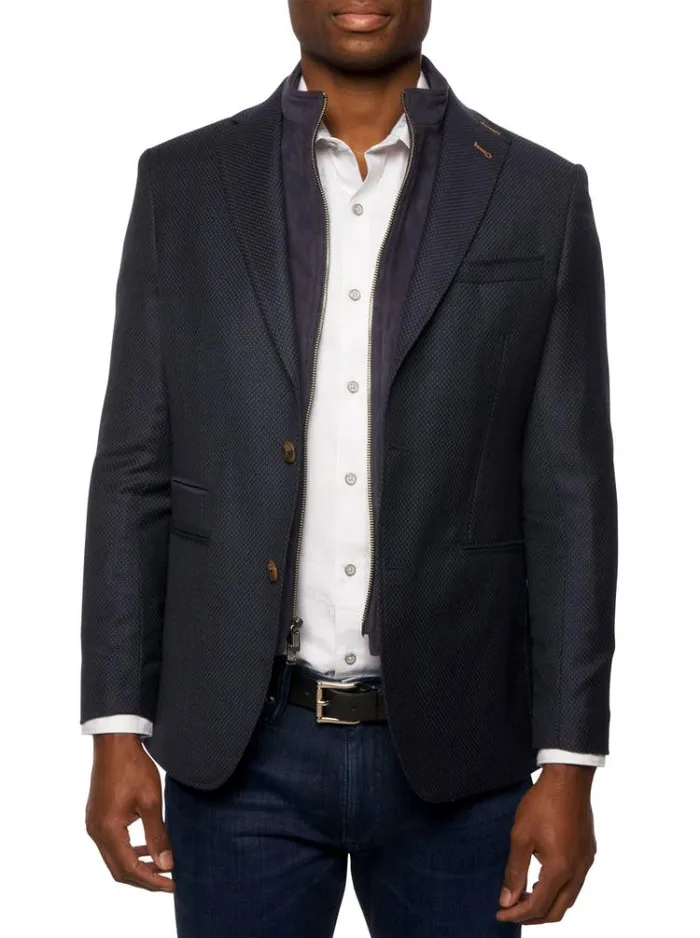Men UPTOWN XV BLAZER Navy Robert Graham Blazers
