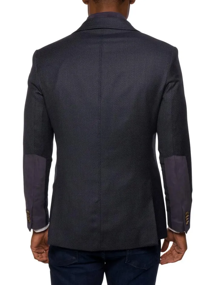 Men UPTOWN XX BLAZER LONG FIT Black Robert Graham Blazers