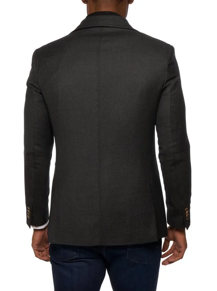Men UPTOWN XX BLAZER LONG FIT Black Robert Graham Blazers