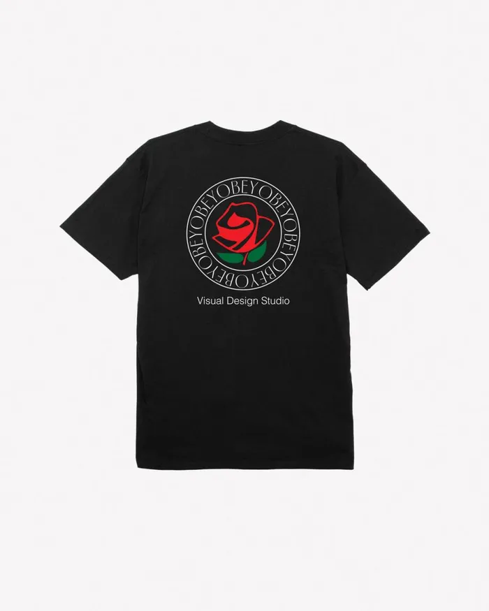 Men VISUAL DESIGN STUDIO CLASSIC TSHIRT White OBEY Clothing TSHIRTS