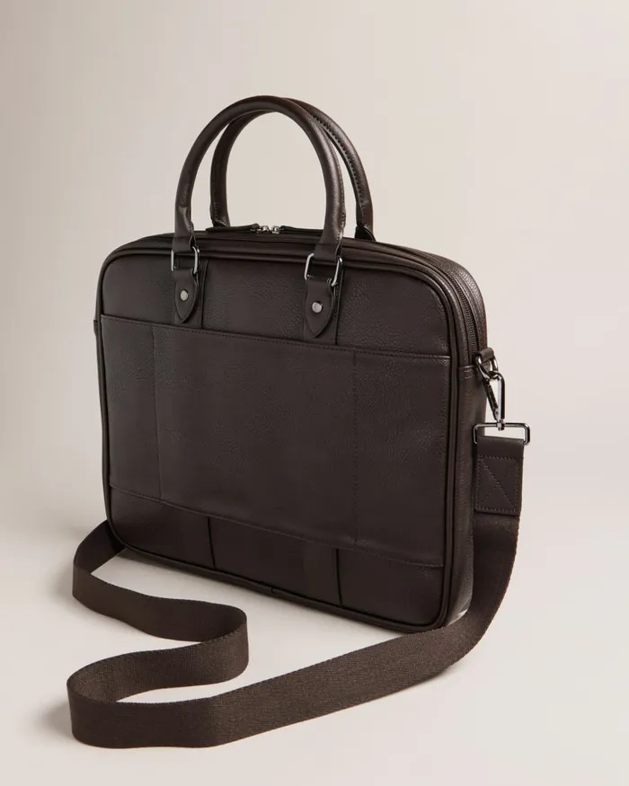 Men WAYMON 8211 House Check PU Document Bag Brownchocolate Ted Baker Document Bags Men WAYMON 8211 House Check PU Document Bag Brownchocolate Ted Baker Document Bags