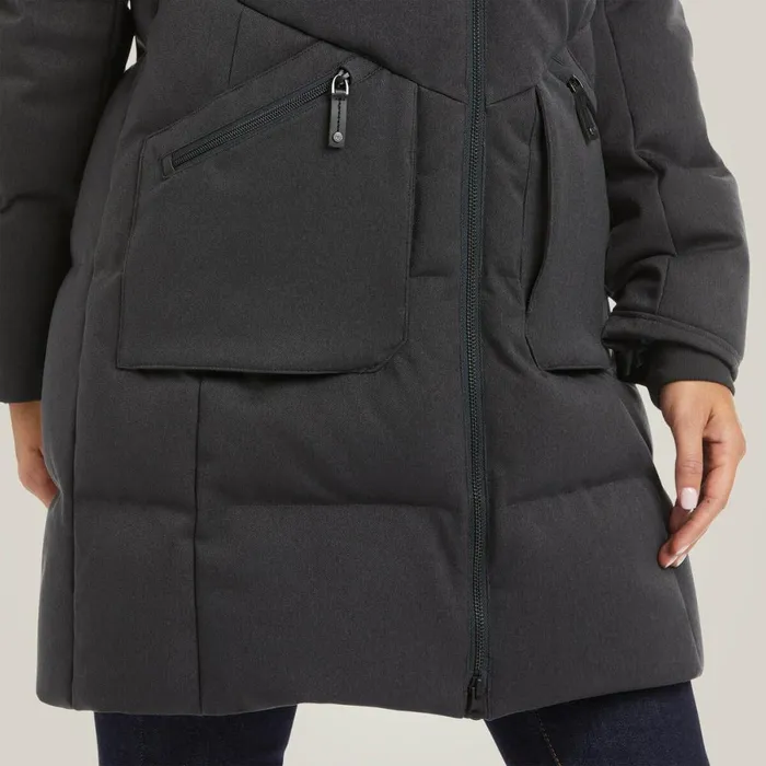 Menlo Down Jacket Charcoal Women Ariat Jackets and Vests