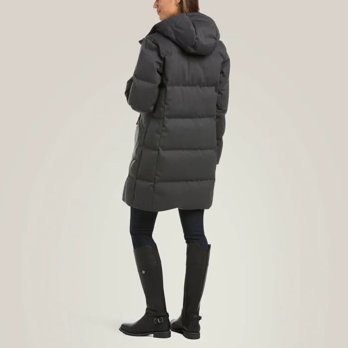 Menlo Down Jacket Charcoal Women Ariat Jackets and Vests