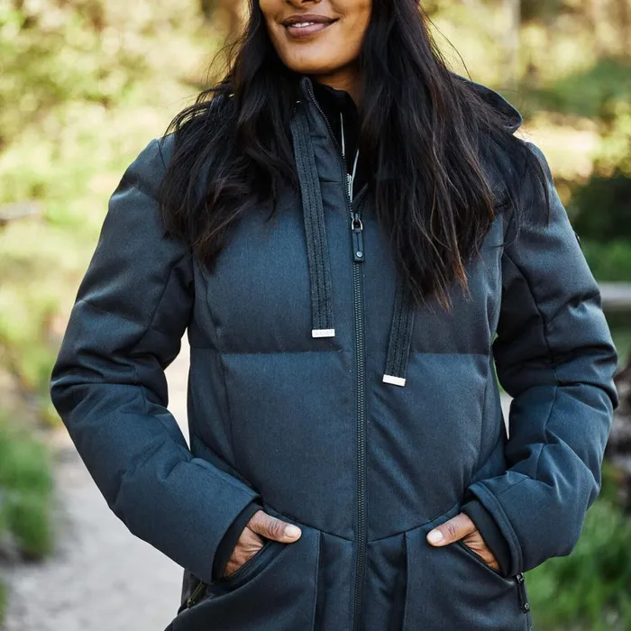 Menlo Down Jacket Charcoal Women Ariat Jackets and Vests