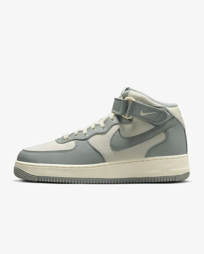 Mens Nike Air Force 1 Mid 03907 LX NBHD Coconut MilkCoconut MilkMica GreenMica Green Nike Air Force 1