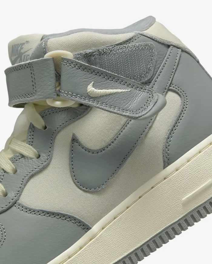 Mens Nike Air Force 1 Mid 03907 LX NBHD Coconut MilkCoconut MilkMica GreenMica Green Nike Air Force 1