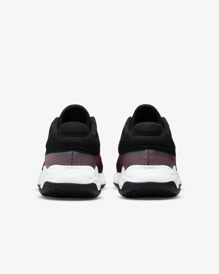 Mens Nike Renew Ride 3 BlackWhiteSmoke GreyUniversity Red Nike First Day Kicks