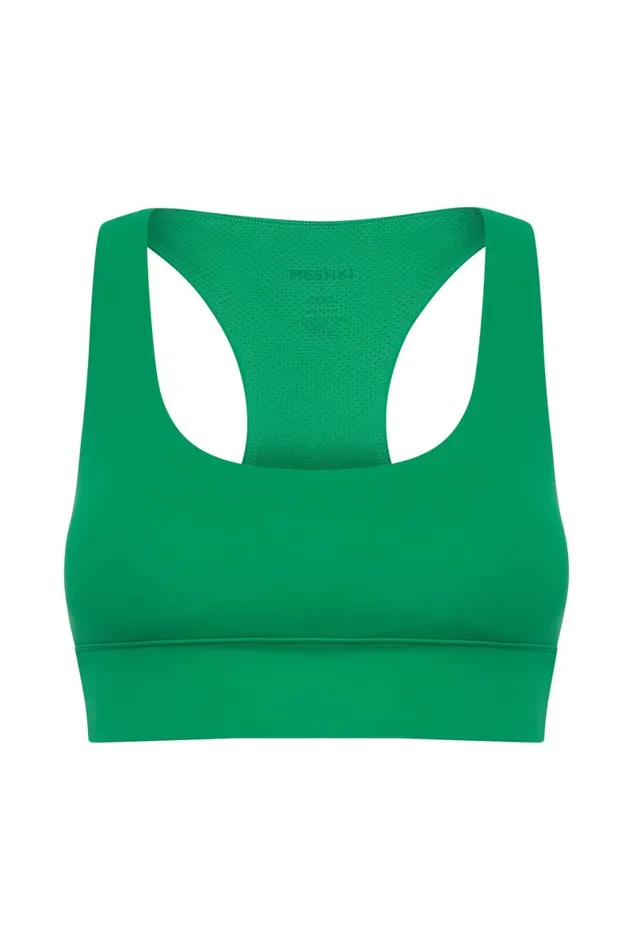 Meshki Activewear Thea Racerback Crop Top 8211 Bright Green Brightgreen 8211 Women Meshki Activewear Thea Racerback Crop Top 8211 Bright Green Brightgreen 8211 Women
