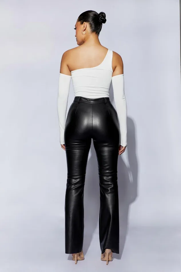 Meshki Bodysuits Lexi One Shoulder Cut Out Bodysuit 8211 White White 8211 Women Meshki Bodysuits Lexi One Shoulder Cut Out Bodysuit 8211 White White 8211 Women