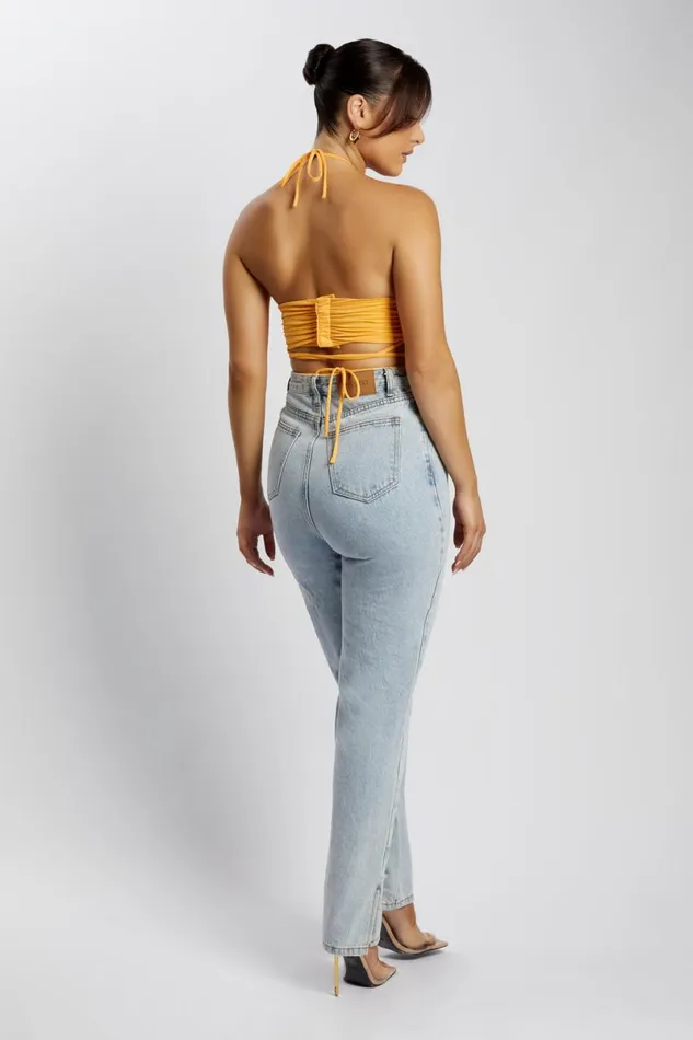 Meshki Crop Tops Ayesha Cut Out Singlet 8211 Mango Mango 8211 Women Meshki Crop Tops Ayesha Cut Out Singlet 8211 Mango Mango 8211 Women