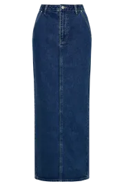 Meshki Denim Illona Denim Maxi Skirt 8211 Dark Blue Darkblue 8211 Women