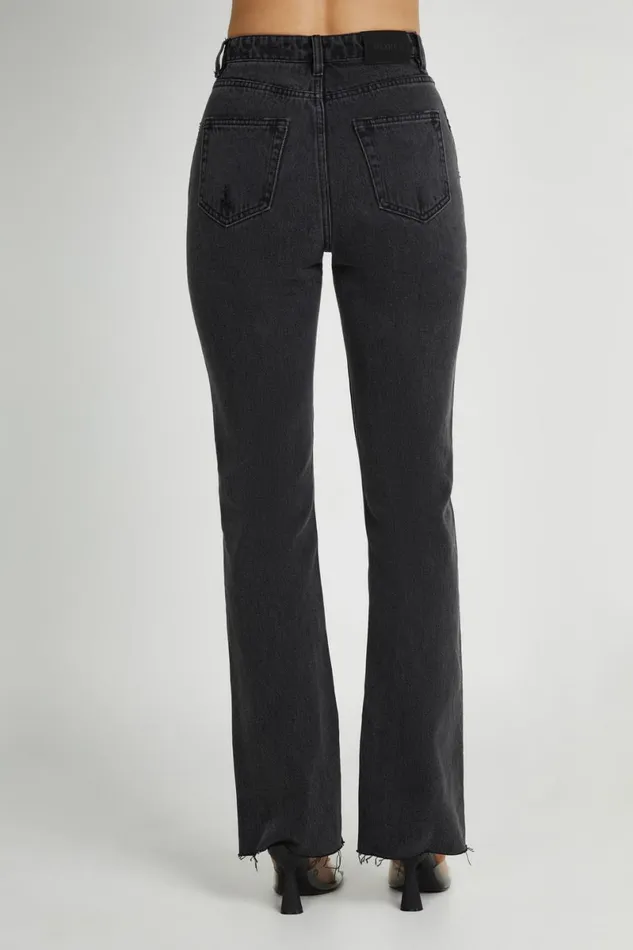 Meshki Denim Lauren Straight Leg Jeans 8211 Washed Black Washedblack 8211 Women Meshki Denim Lauren Straight Leg Jeans 8211 Washed Black Washedblack 8211 Women