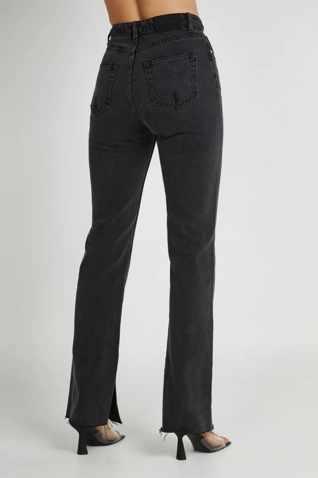 Meshki Denim Lauren Straight Leg Jeans 8211 Washed Black Washedblack 8211 Women Meshki Denim Lauren Straight Leg Jeans 8211 Washed Black Washedblack 8211 Women