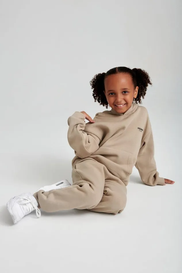 Meshki Kids Bernie Kids Unisex Hoodie 8211 Cement Cement 8211 Women