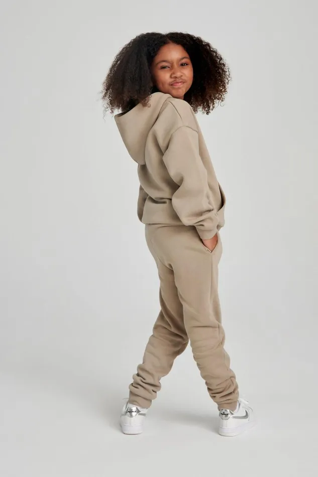 Meshki Kids Bernie Kids Unisex Hoodie 8211 Cement Cement 8211 Women