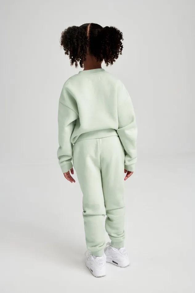 Meshki Kids Phoenix Kids Unisex Crewneck Jumper 8211 Light Sage Lightsage 8211 Women