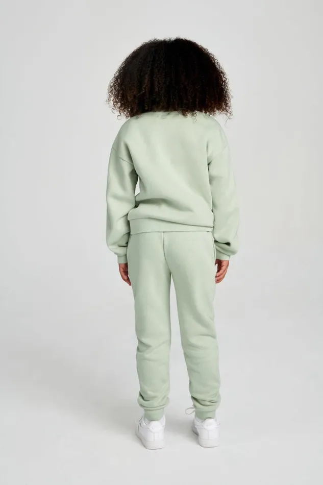 Meshki Kids Phoenix Kids Unisex Crewneck Jumper 8211 Light Sage Lightsage 8211 Women