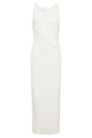 Meshki Maxi Dresses Alika Draped Front Maxi Dress 8211 Ivory Ivory 8211 Women Meshki Maxi Dresses Alika Draped Front Maxi Dress 8211 Ivory Ivory 8211 Women