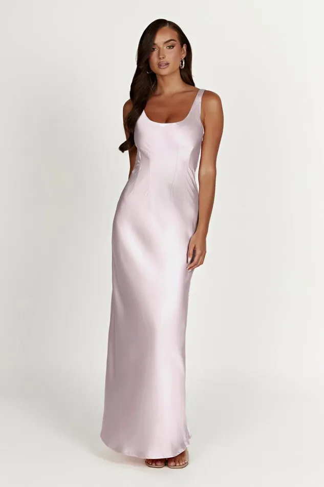 Meshki Maxi Dresses Arora Corset Maxi Dress 8211 Crystal Rose Crystalrose 8211 Women