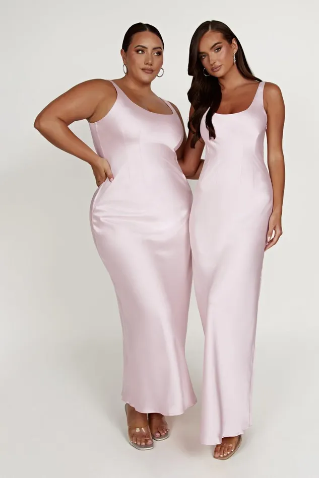 Meshki Maxi Dresses Arora Corset Maxi Dress 8211 Crystal Rose Crystalrose 8211 Women