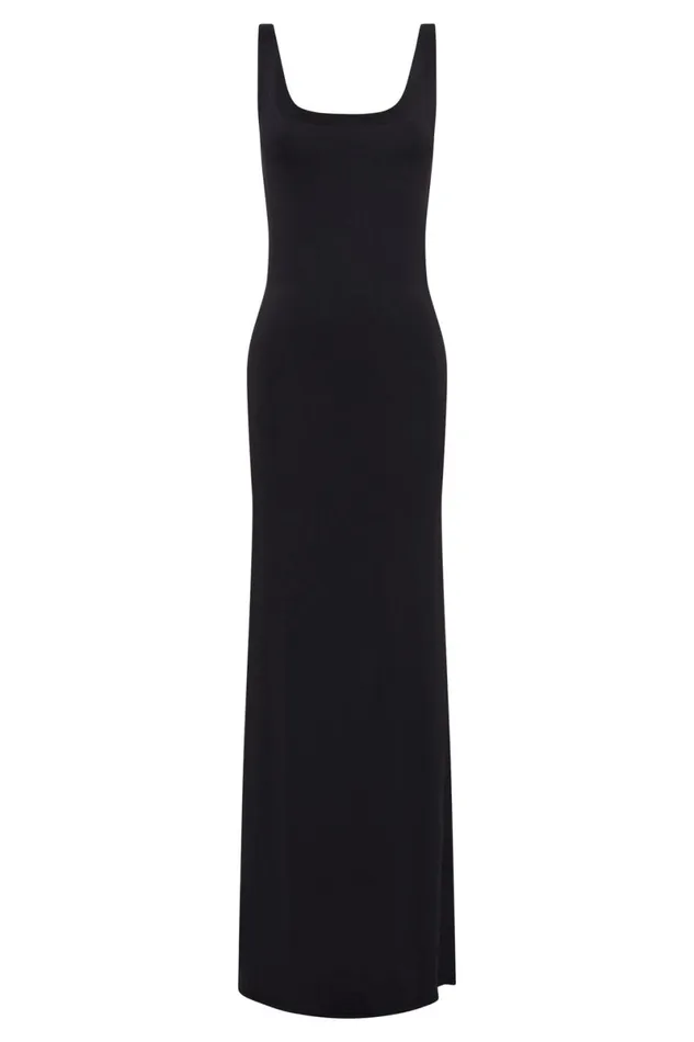 Meshki Maxi Dresses Aubree Fishtail Maxi Dress 8211 Black Black 8211 Women