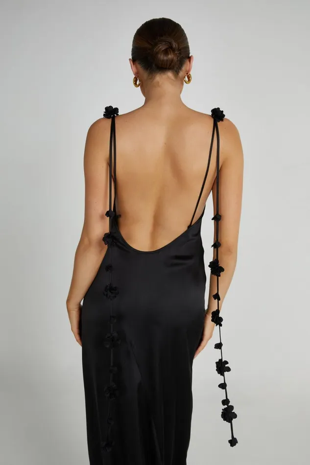 Meshki Maxi Dresses Elenora Rose Gown 8211 Black Black 8211 Women