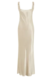 Meshki Maxi Dresses Ensley Satin Maxi Dress 8211 Champagne Champagne 8211 Women