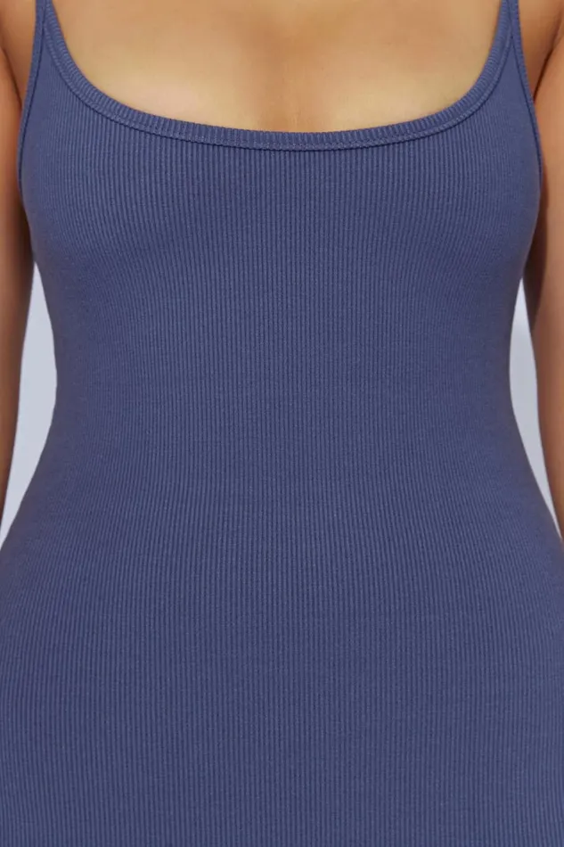 Meshki Midi Dresses Alexis Ribbed Cami Midi Dress 8211 Midnight Navy Midnightnavy 8211 Women