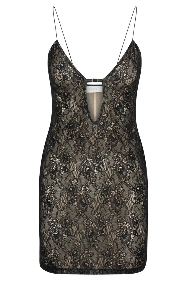 Meshki Mini Dresses Juliet Lace Mini Dress 8211 Black Black 8211 Women