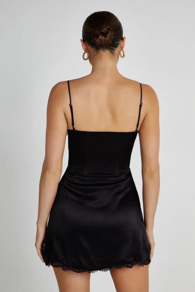 Meshki Mini Dresses Kalila Corset Mini Dress 8211 Black Black 8211 Women