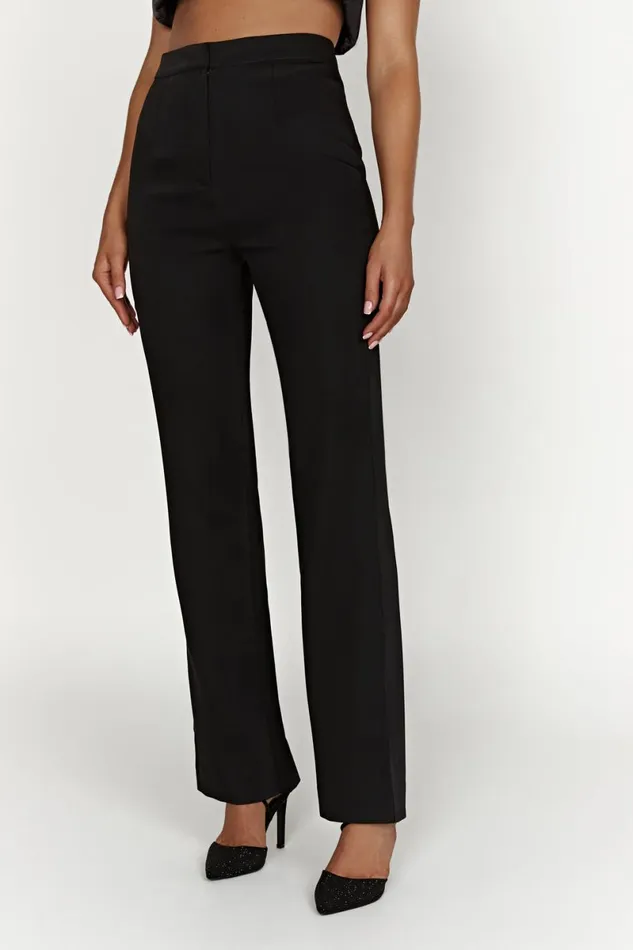 Meshki Pants Allanah Straight Leg Pant 8211 Black Black 8211 Women