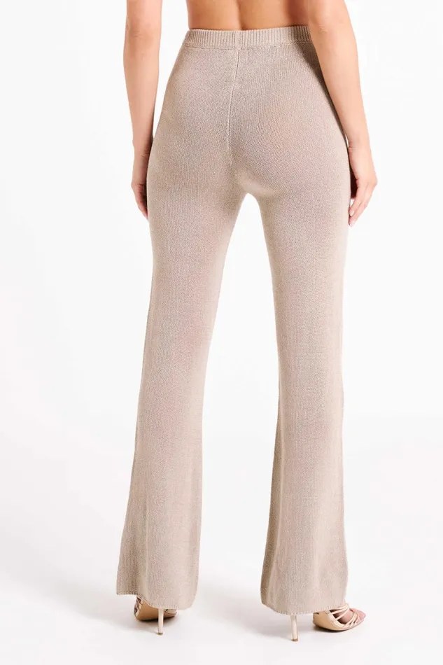 Meshki Pants Carlota Knit Pants 8211 Taupe Taupe 8211 Women