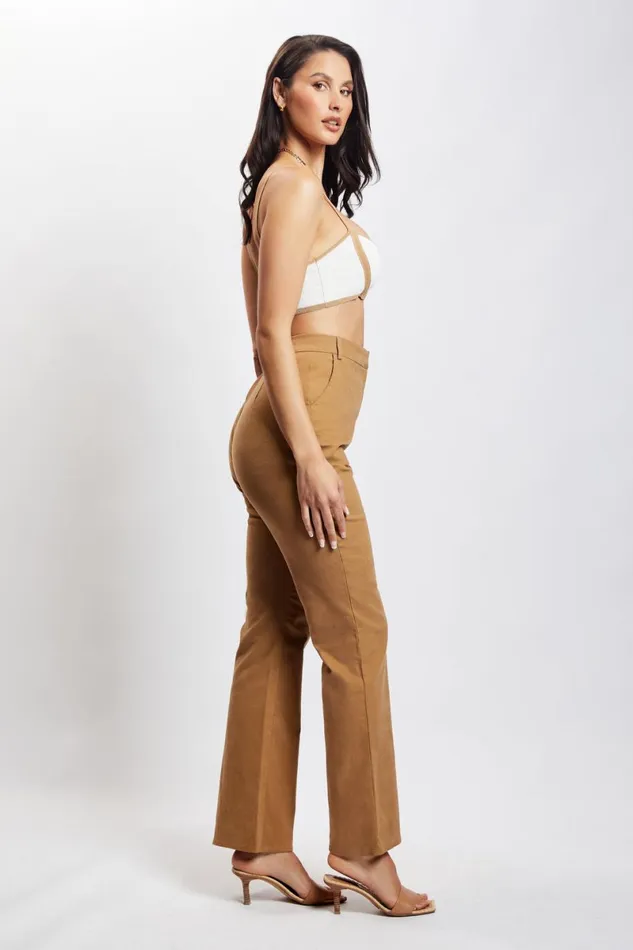 Meshki Pants Cindy Flare Pants 8211 Camel Camel 8211 Women Meshki Pants Cindy Flare Pants 8211 Camel Camel 8211 Women