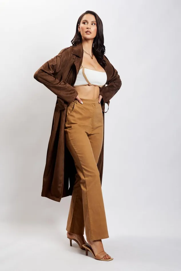 Meshki Pants Cindy Flare Pants 8211 Camel Camel 8211 Women Meshki Pants Cindy Flare Pants 8211 Camel Camel 8211 Women