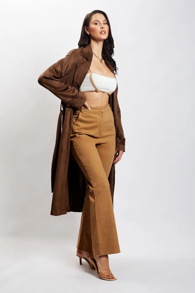 Meshki Pants Cindy Flare Pants 8211 Camel Camel 8211 Women Meshki Pants Cindy Flare Pants 8211 Camel Camel 8211 Women
