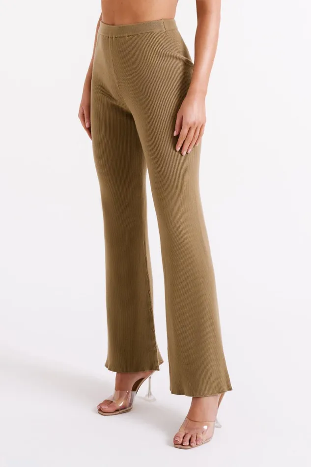 Meshki Pants Jovie Knit Pants 8211 Olive Olive 8211 Women