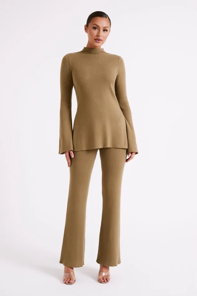 Meshki Pants Jovie Knit Pants 8211 Olive Olive 8211 Women