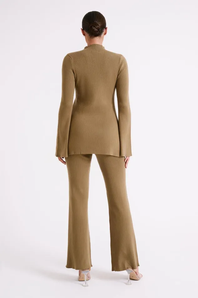 Meshki Pants Jovie Knit Pants 8211 Olive Olive 8211 Women