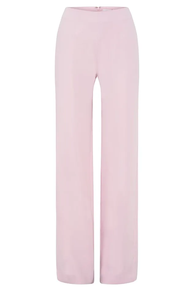 Meshki Pants Laurie Low Rise Suiting Pant 8211 Blush Pink Blushpink 8211 Women