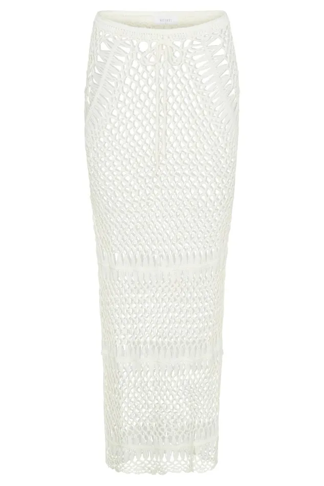 Meshki Skirts Bonnie Crochet Maxi Skirt 8211 White White 8211 Women