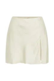 Meshki Skirts Hartley Satin Mini Skirt 8211 Ivory Ivory 8211 Women