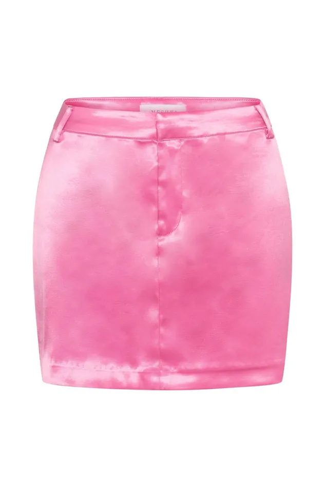 Meshki Skirts Mimi Micro Mini Skirt 8211 Bubblegum Pink Bubblegumpink 8211 Women Meshki Skirts Mimi Micro Mini Skirt 8211 Bubblegum Pink Bubblegumpink 8211 Women