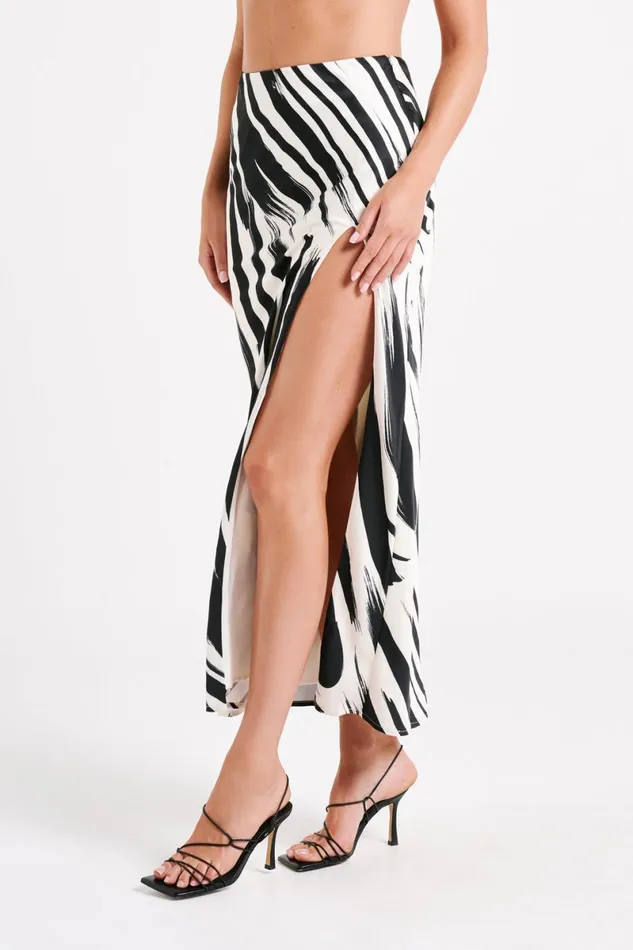 Meshki Skirts Rita Printed Maxi Skirt 8211 Abstract Print Abstract Print 8211 Women Meshki Skirts Rita Printed Maxi Skirt 8211 Abstract Print Abstract Print 8211 Women