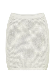 Meshki Skirts Sylvana Crochet Mini Skirt 8211 White White 8211 Women Meshki Skirts Sylvana Crochet Mini Skirt 8211 White White 8211 Women