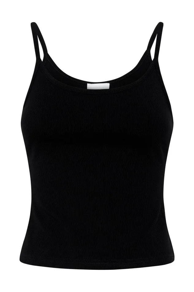 Meshki Sleeveless Tops Alexis Ribbed Cami Longline Top 8211 Black Black 8211 Women Meshki Sleeveless Tops Alexis Ribbed Cami Longline Top 8211 Black Black 8211 Women